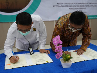 Penandatanganan MoU Balitbang ESDM dan Prakarsa Jaringan Cerdas Indonesia (PJCI)